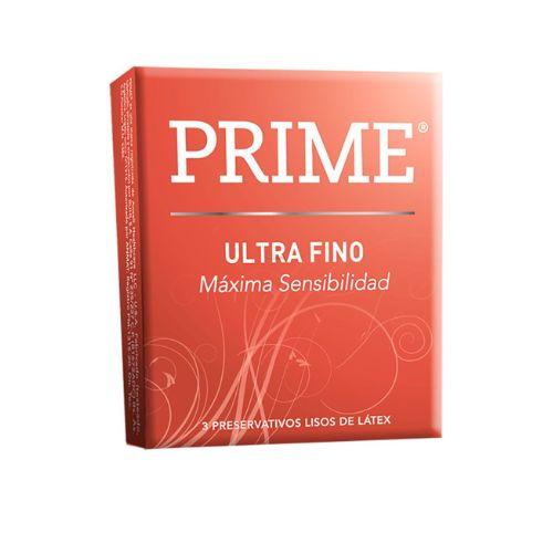 Preservativos PRIME (Ultra Fino) x 3u. (D X 24U. B20)
